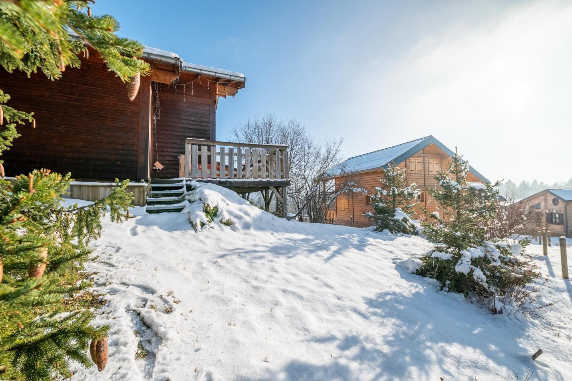 Chalet L'Embellie - Chalet Avec Piscine Partagee Saint-Laurent-en-Grandvaux 外观 照片